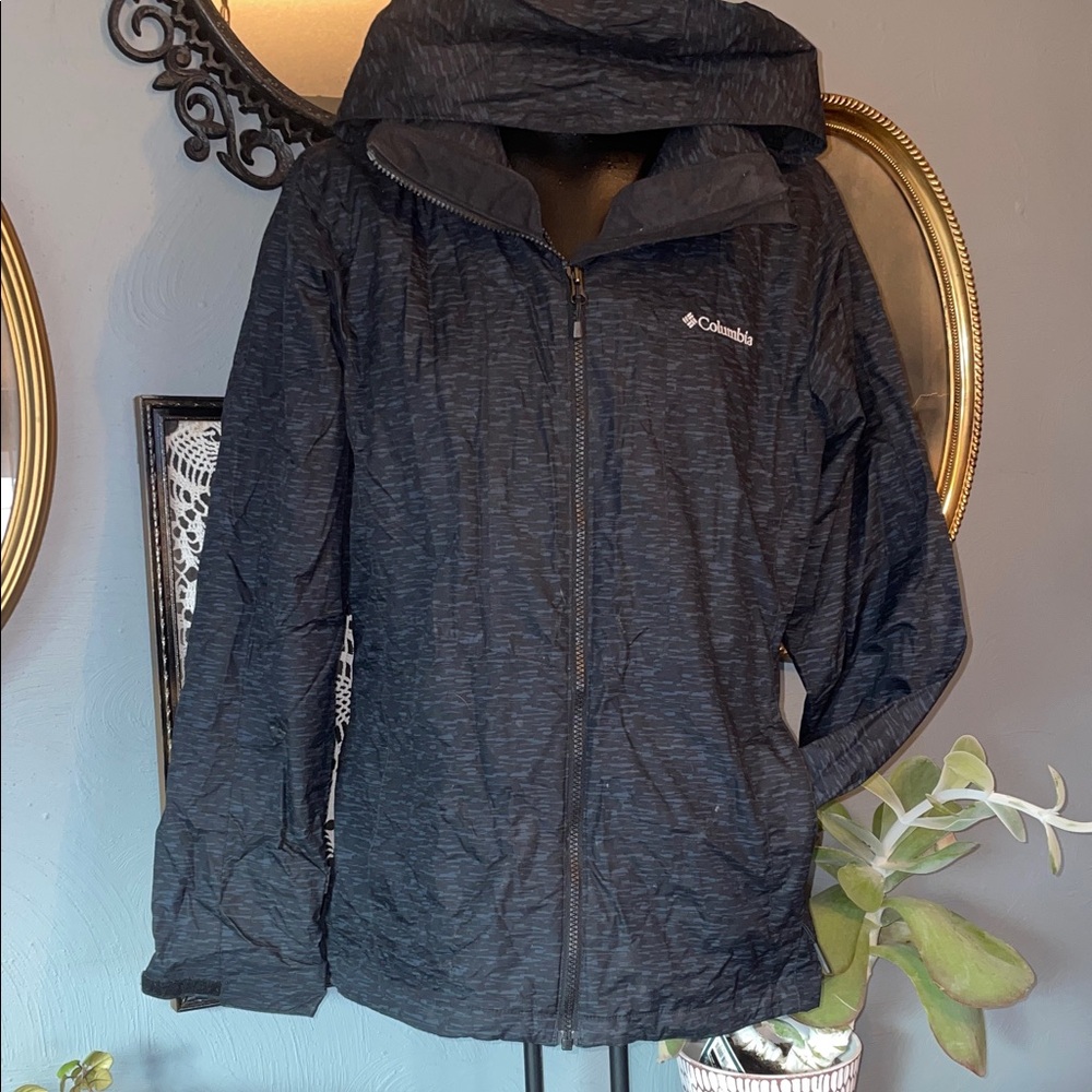 Columbia Charcoal Hooded Jacket